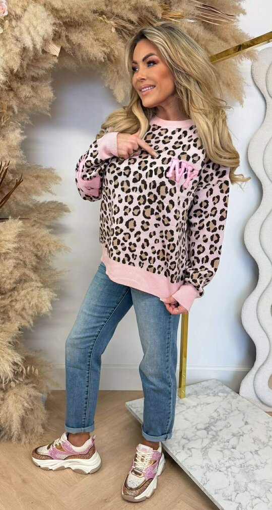 NY PANTER SWEAT 1031 PINK