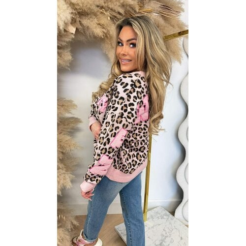 NY PANTER SWEAT 1031 PINK