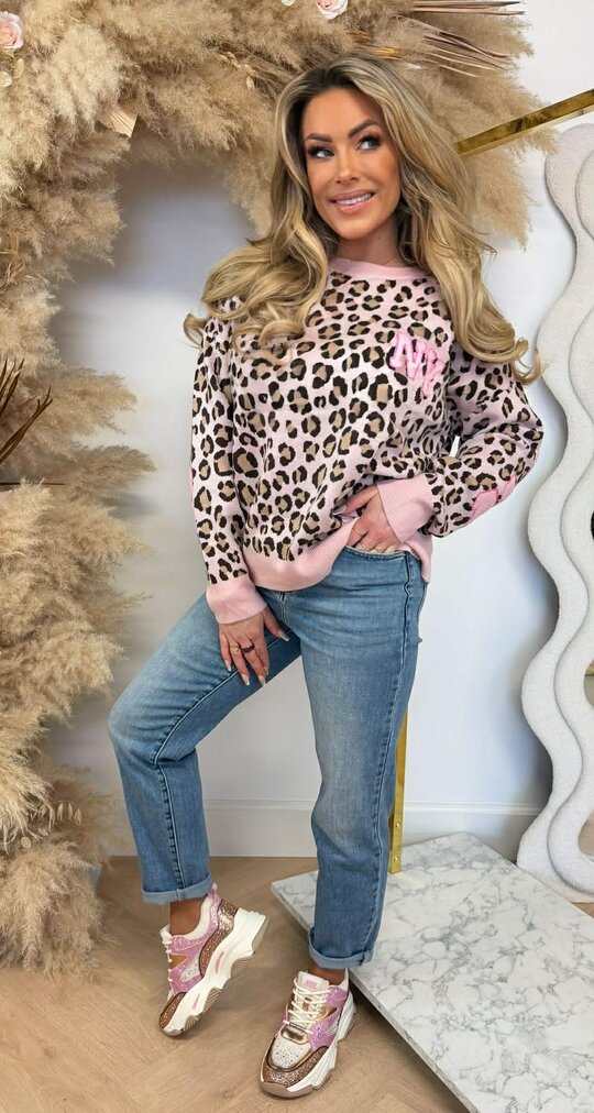 NY PANTER SWEAT 1031 PINK