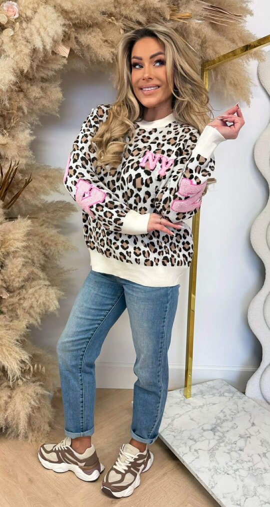 NY PANTER SWEAT 1031 BEIGE NY PANTER SWEAT 1031 BEIGE