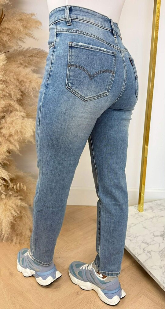 MOM FIT JEANS 6996 LIGHTDENIM