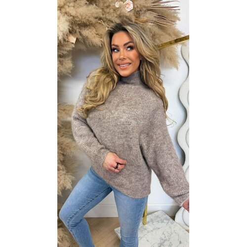 NEW COLLECTION SOFT KNIT TAUPE