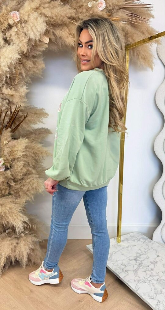 WILD AT HEART SWEAT 801754 MINT