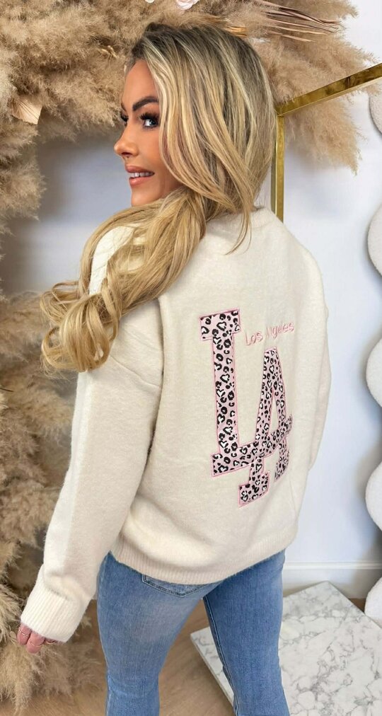 LA SMALL LEO SWEAT 3831388 CREME LA SMALL LEO SWEAT 3831388 CREME