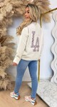LA SMALL LEO SWEAT 3831388 CREME LA SMALL LEO SWEAT 3831388 CREME