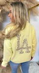 LA SMALL LEO SWEAT 3831388 YELLOW LA SMALL LEO SWEAT 3831388 YELLOW