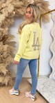 LA SMALL LEO SWEAT 3831388 YELLOW LA SMALL LEO SWEAT 3831388 YELLOW