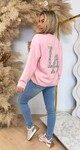 LA SMALL LEO SWEAT 3831388 PINK