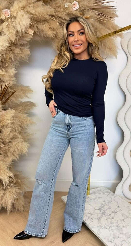 BY SWAN BASIC STRETCH SHIRT 9963 NAVY