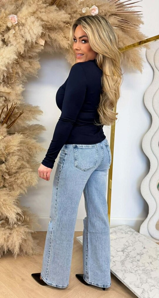 BY SWAN BASIC STRETCH SHIRT 9963 NAVY