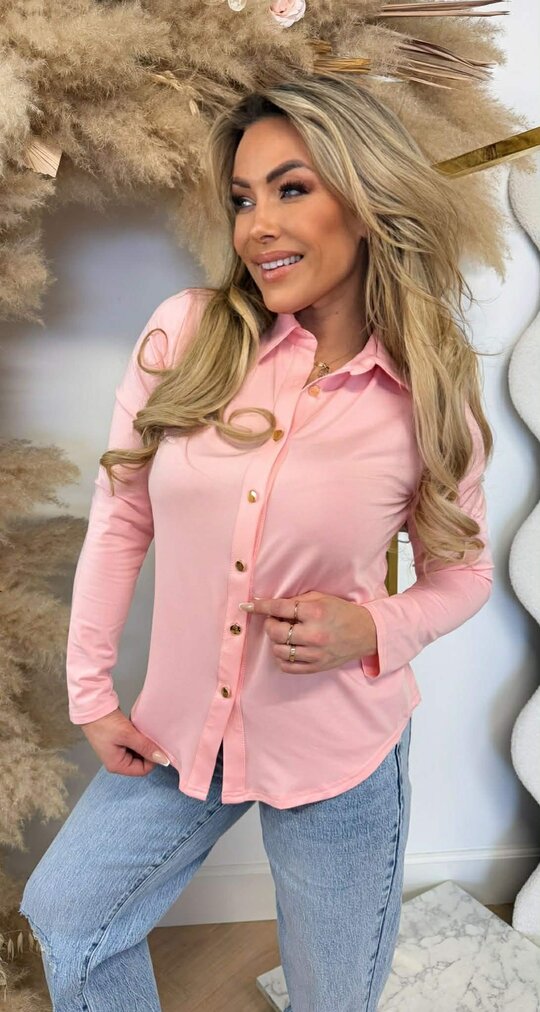 BY SWAN TRAVEL BLOUSE 6658 PINK