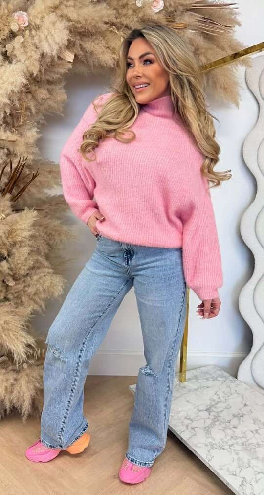 NEW COLLECTION SOFT KNIT PINK