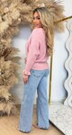ROUCHE SOFT SWEAT OLDPINK