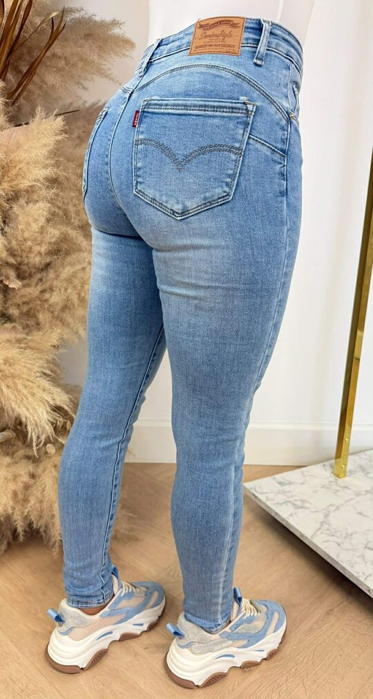 SKINNY FIT LEVI JEANS 78270-60 LIGHTDENIM