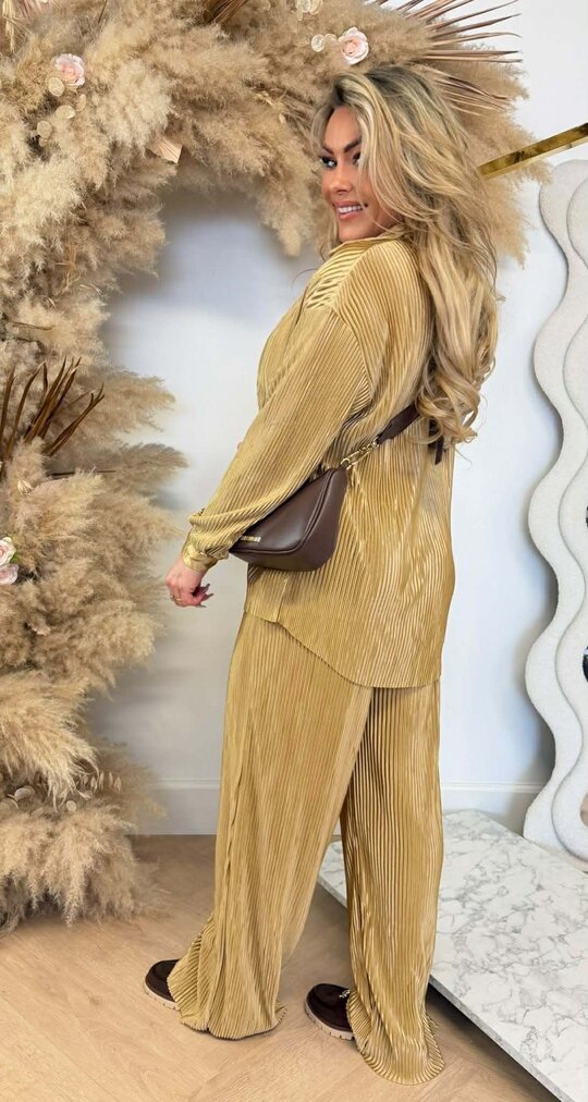 PLISSÉ SET 20280 GOLD PLISSÉ SET 20280 GOLD