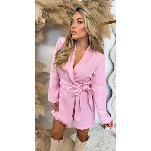 PERFECT BASIC PLAYSUIT PINK
