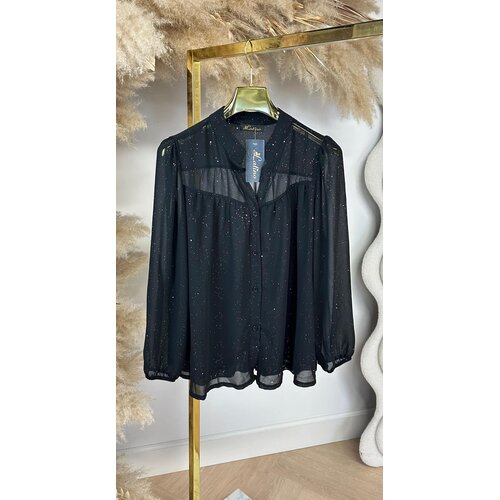GLITZ BLOUSE 24255 BLACK