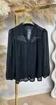 GLITZ BLOUSE 24255 BLACK