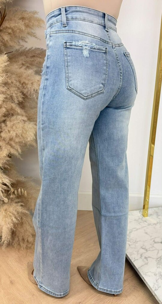 DAMAGDE STRETCH JEANS 5359 DENIMBLUE