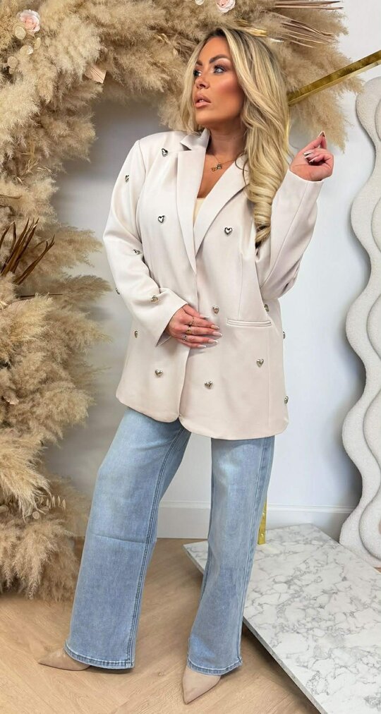 BESTSELLER HARTJES BLAZER 1144 BEIGE