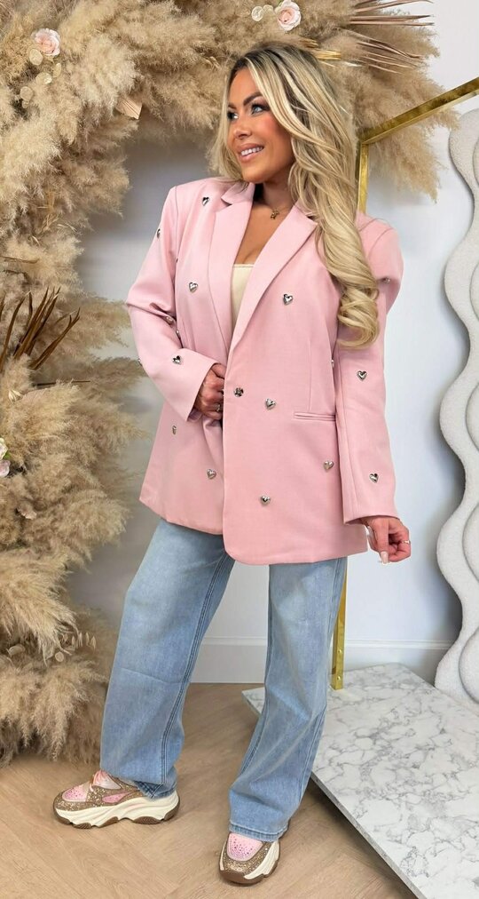BESTSELLER HARTJES BLAZER 1144 PINK