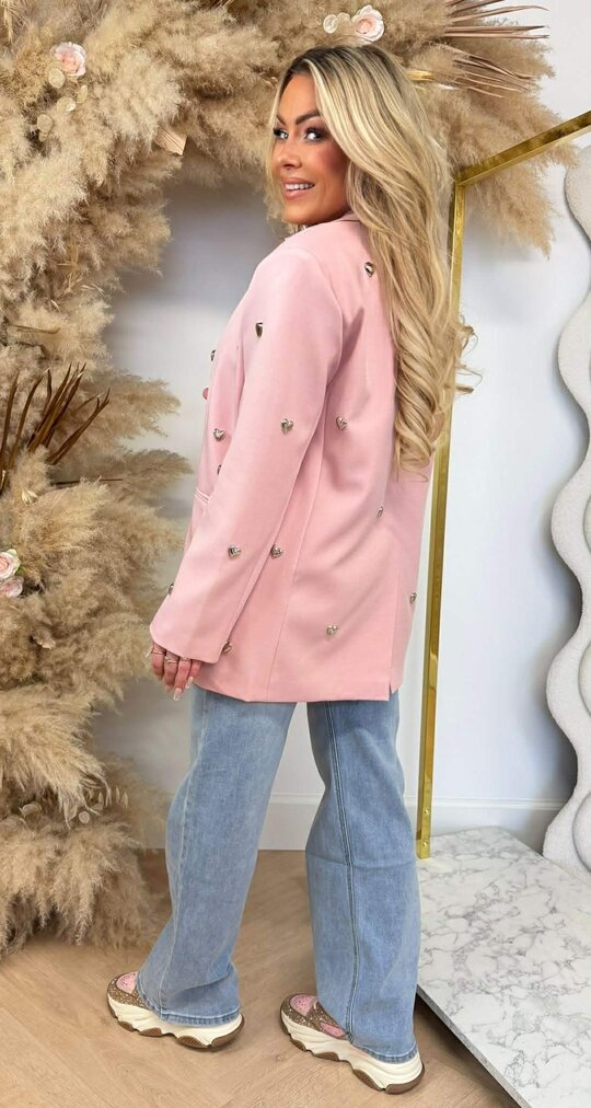BESTSELLER HARTJES BLAZER 1144 PINK