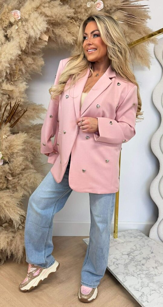 BESTSELLER HARTJES BLAZER 1144 PINK