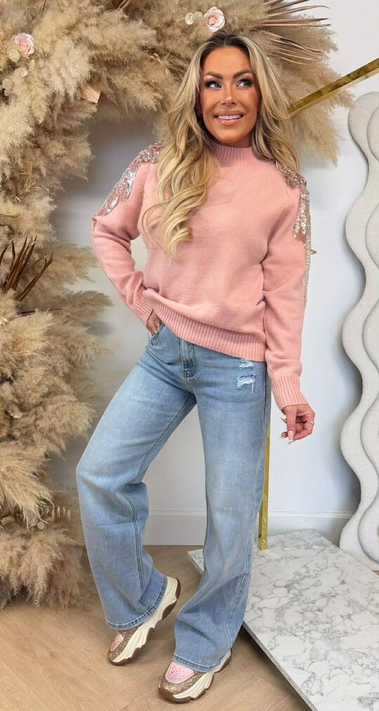 GLITZ & GLAM SWEAT 2416 PINK