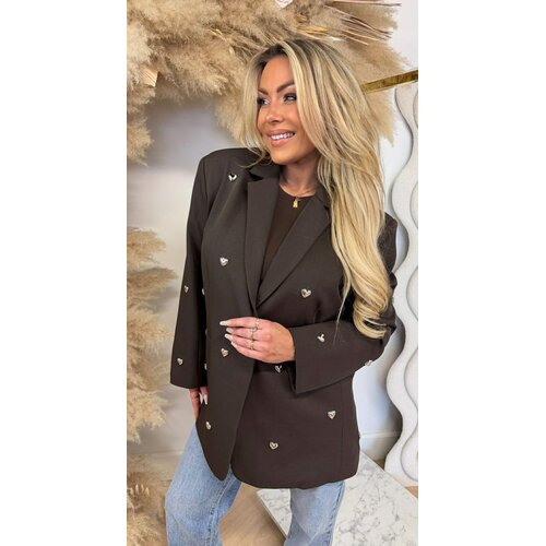 BESTSELLER HARTJES BLAZER 1144 CHOCO