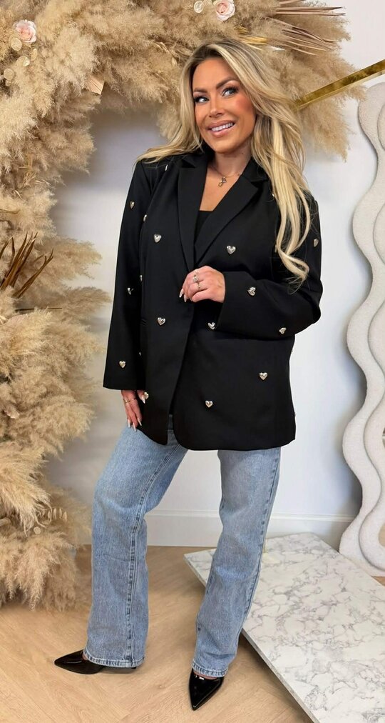 BESTSELLER HARTJES BLAZER 1144 BLACK