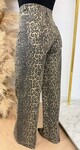 LEOPARD STRETCH JEANS 6265-34 TAUPE
