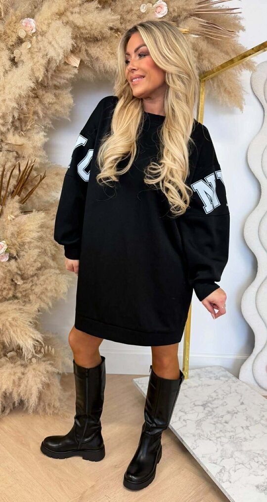 NYC LONG SWEAT BLACK
