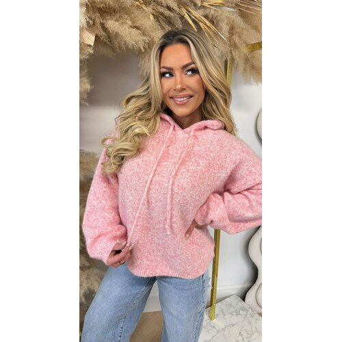 BROOKE BASIC SOFT HOODIE PINK