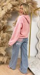 BROOKE BASIC SOFT HOODIE PINK