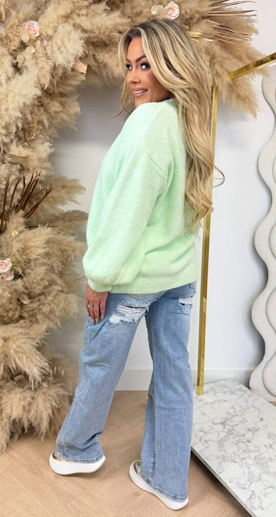 LOES BASIC SOFT SWEAT MINT