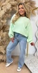 LOES BASIC SOFT SWEAT MINT