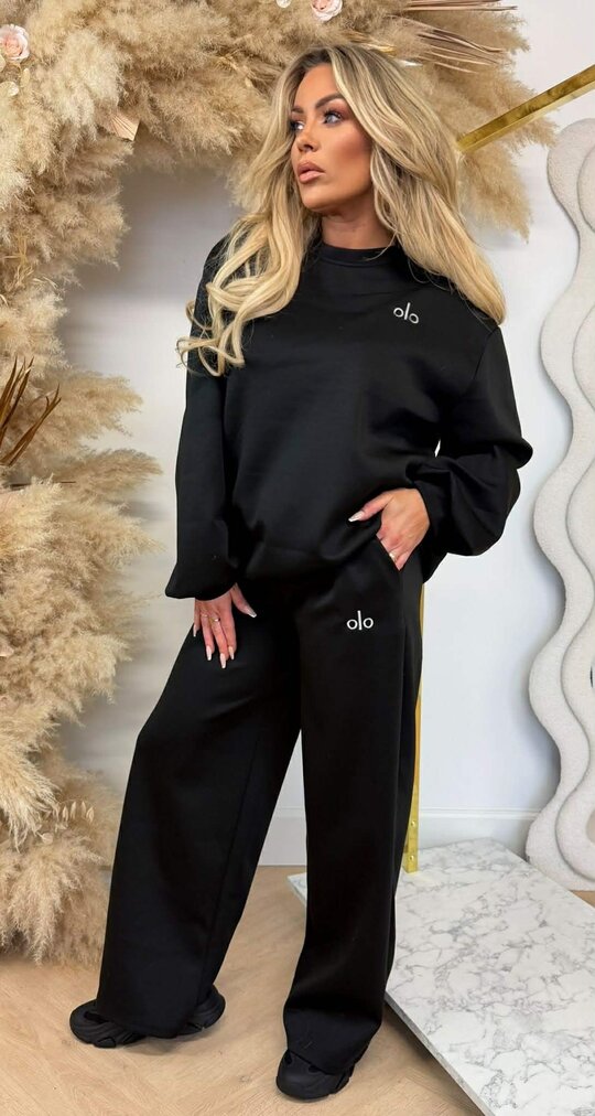 OLO TRACK SUIT BLACK