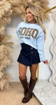 SOHO GUC PRINT SWEAT 1055 BLUE