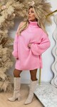 MARLIJN KOL SWEATER DRESS PINK