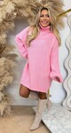 MARLIJN KOL SWEATER DRESS PINK