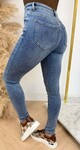 BASIC STRETCH SKINNY JEANS 5377-8 DENIMBLUE