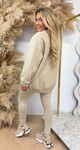 MYBEL FLEECE SET BEIGE