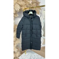 ZIP PUFFER JACKET JL082 BLACK