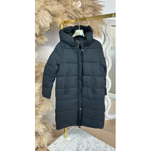 ZIP PUFFER JACKET JL082 BLACK