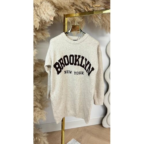 BROOKLYN NEW YORK DRESS 3831362 BEIGE