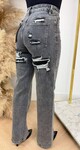 LOOSE STRAIGHT FIT JEANS 6377-10 GREY