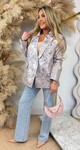 GLAM FLOWER BLAZER ZP1002 LILA