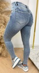 BASIC STRETCHY SKINNY JEANS 5355-14 DENIMBLUE