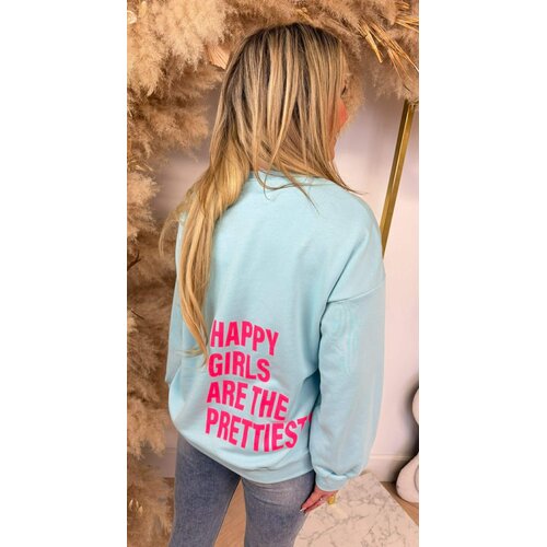 HAPPY GIRLS SWEAT ICEBLUE