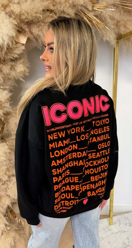 ICONIC SWEAT BLACK